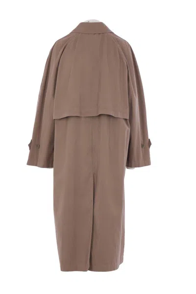 The Row Rocco Cotton And Cashmere-blend Twill Trench Coat