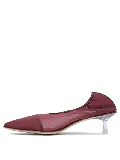 Studio Amelia 50mm Kitten-heel Mesh Pumps