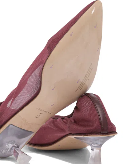 Studio Amelia 50mm Kitten-heel Mesh Pumps