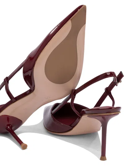 Sergio Levantesi 50mm Slingback Pointed-toe Pumps In Black