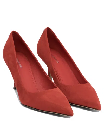 Ferragamo Heeled Shoes Red