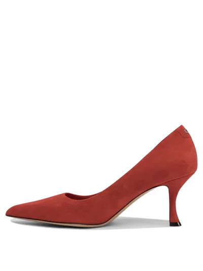 Ferragamo Heeled Shoes Red