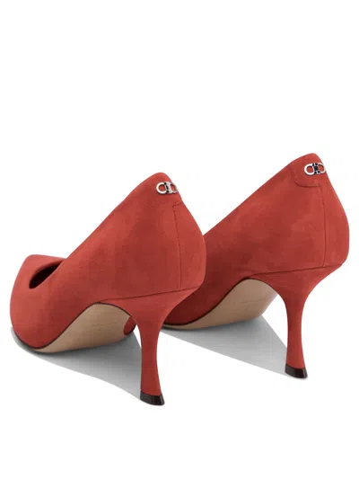 Ferragamo Heeled Shoes Red
