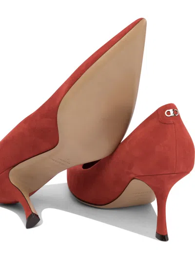 Ferragamo Heeled Shoes Red