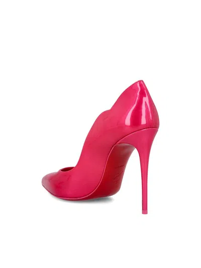 Christian Louboutin Hot Chick 110 Patent Leather Pumps In Red