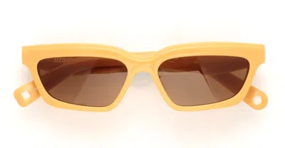 Jacquemus Sunglasses In Neutral