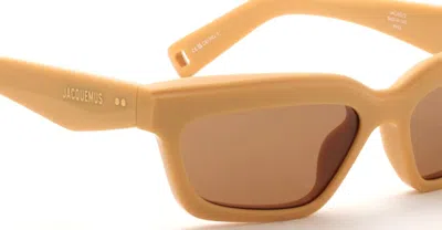 Jacquemus Sunglasses In Neutral