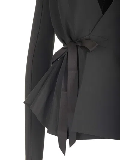 Rick Owens Hollywood Jackets Black In Black