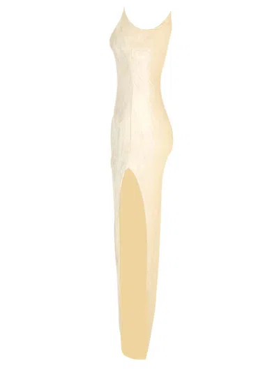 Rick Owens Hydra Dresses Beige In Neutral
