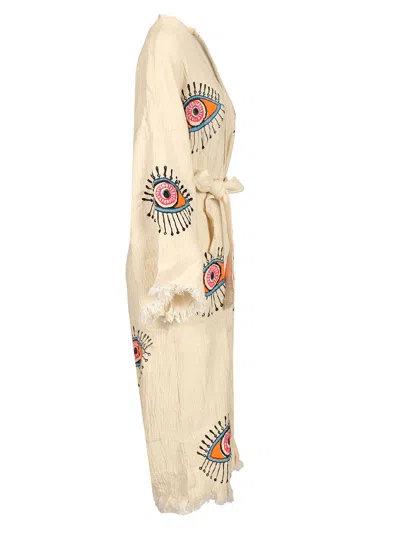 Dilan Kayhan Kimono Ibiza Jackets Multicolor