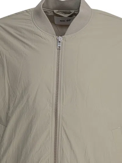 Nn07 Nn.07 "dixon" Bomber Jacket In Gray
