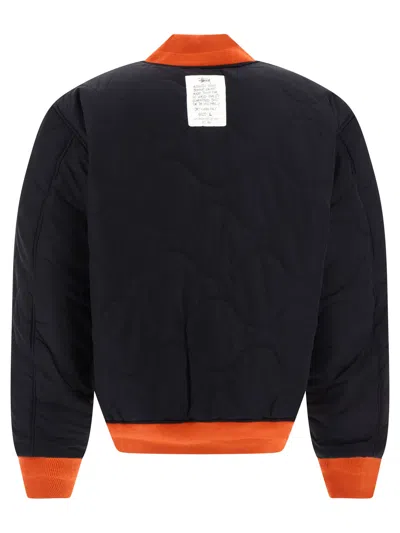 Stussy Reversible Orange Nylon Jacket
