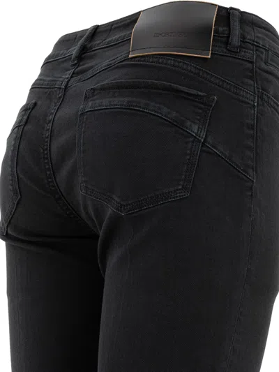 Sportmax Jeans Black In Black