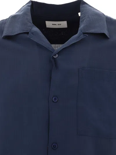 Nn07 Julio Shirts Blue In Blue