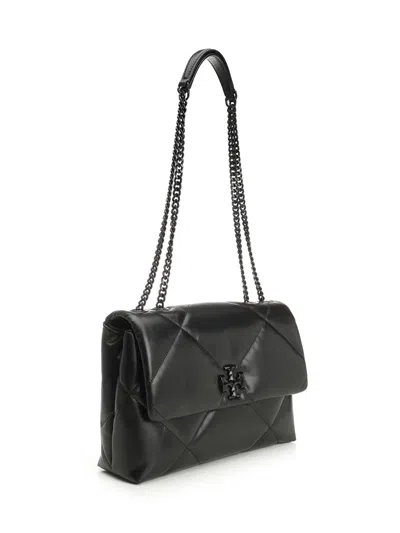 Tory Burch Small  Black Leather Bag In Black