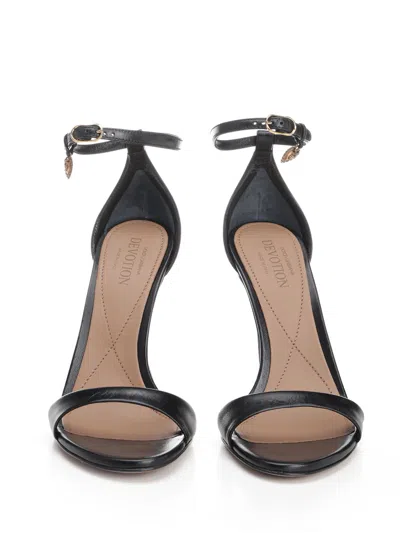 Dolce & Gabbana Devotion 105 Patent Leather Sandals