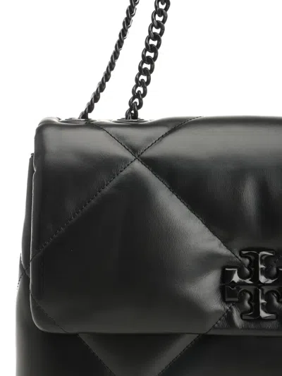 Tory Burch Small  Black Leather Bag In Black