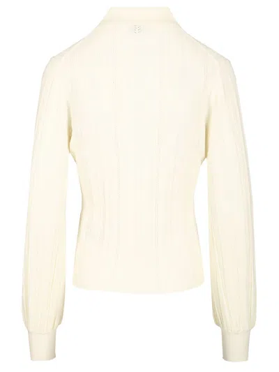 Filippa K Knit Cardigan Knitwear White In Neutral