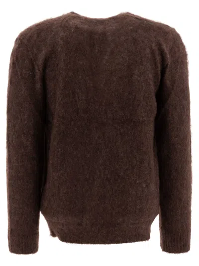 Beams Plus Soft Mohair Blend Cardigan