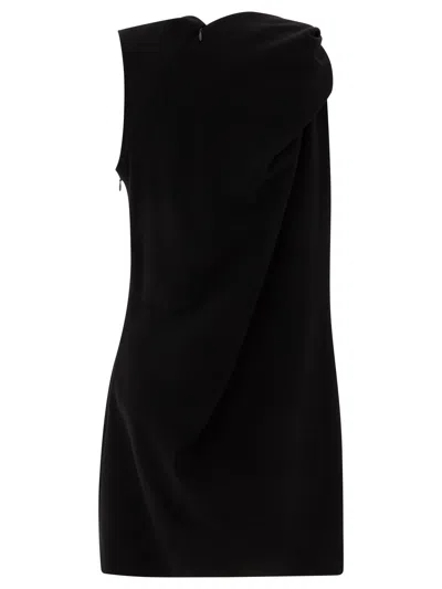 Alexander Mcqueen Wool Crepe Dress