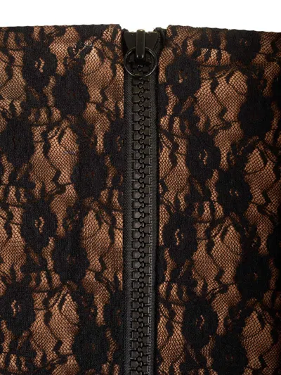 Self Portrait Residency Christopher Kane Residency Lace Top In Black