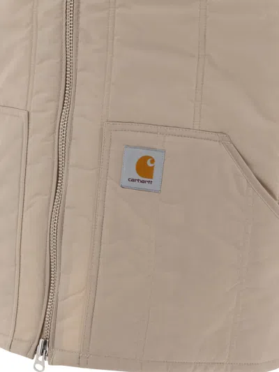 Carhartt Quilted Sleeveless Jackets Patch Pockets