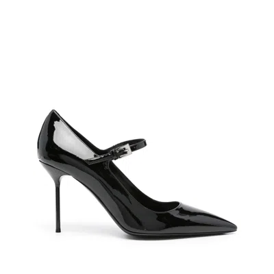 Paris Texas Leather Shoes In Black