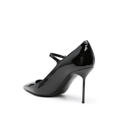 Paris Texas Leather Shoes In Black