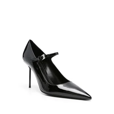 Paris Texas Leather Shoes In Black