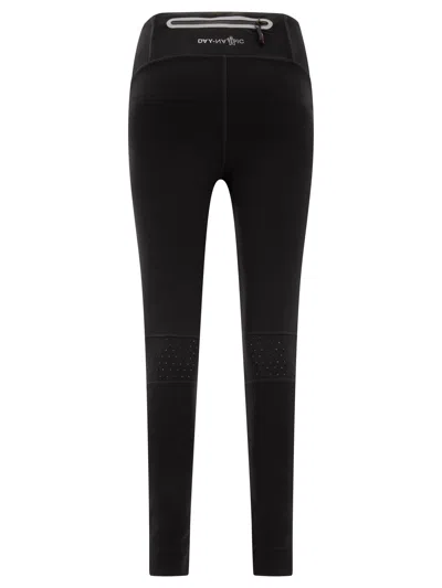 Moncler Brand-embossed Slim-fit High-rise Stretch-woven Leggings