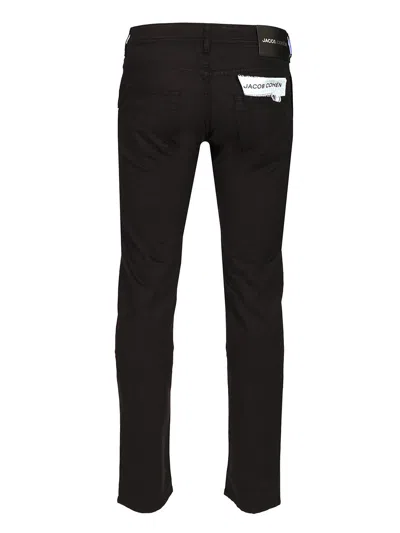 Jacob Cohen Lenny Trousers Black In Black