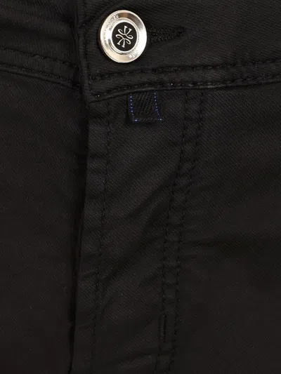 Jacob Cohen Lenny Trousers Black In Black