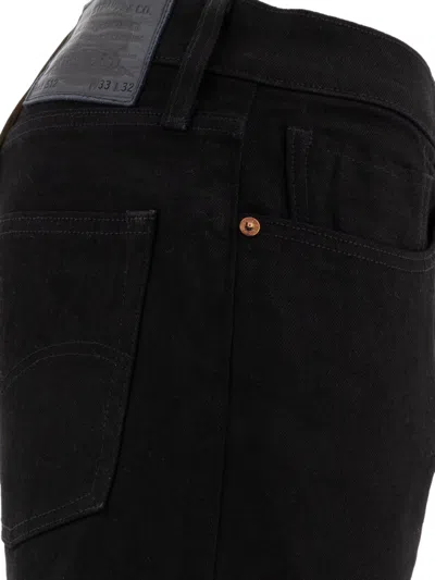 Levi's Indigo 512 Slim Taper Jeans In Black