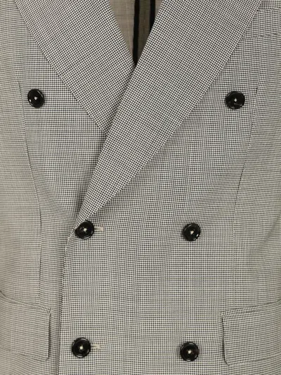 Dolce & Gabbana Linen Double-breasted Jacket Jackets Grey