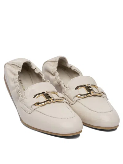Ferragamo Loafers & Slippers White