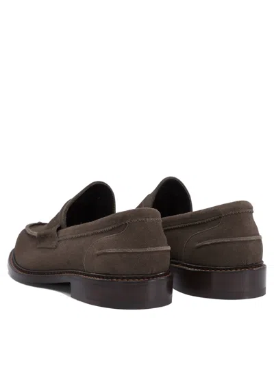 Tricker's Loafers With Round Toe And Penny Strap