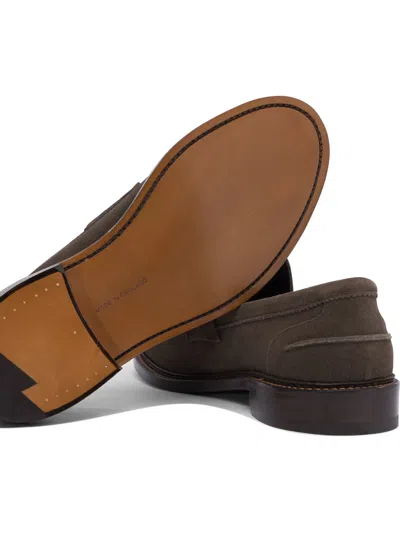 Tricker's Loafers With Round Toe And Penny Strap