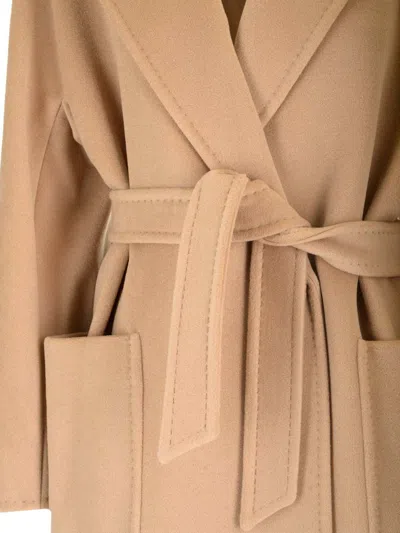 Max Mara Cashmere Dressing Gown Coat Coats Beige