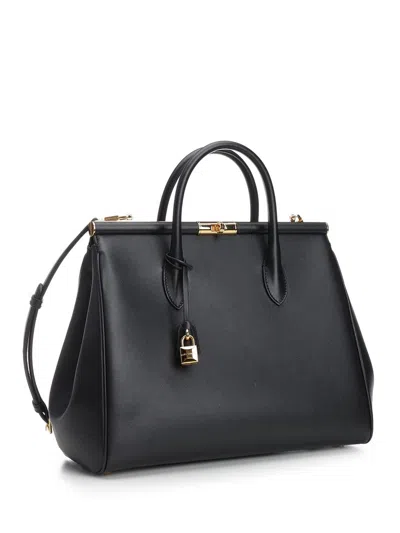 Dolce & Gabbana Marlene Handbags Black