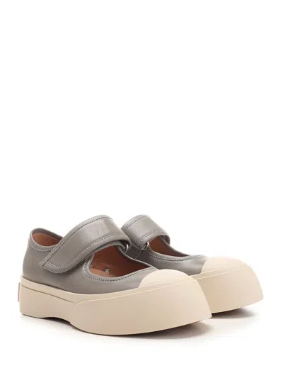 Marni Mary Jane Sneakers Light Blue