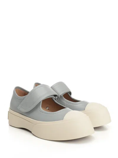 Marni Mary Jane Sneakers Light Blue
