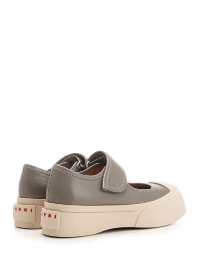 Marni Mary Jane Sneakers Light Blue