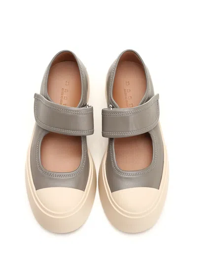Marni Mary Jane Sneakers Light Blue