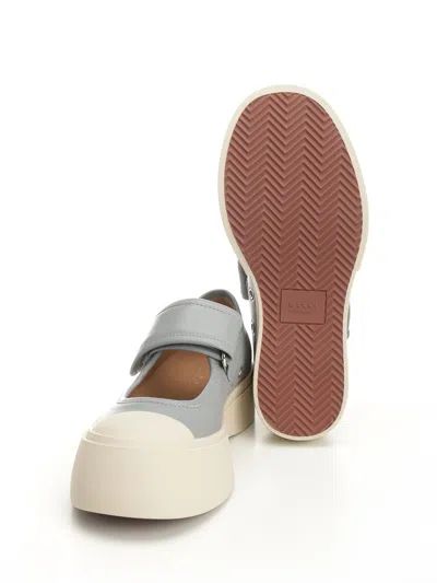 Marni Mary Jane Sneakers Light Blue