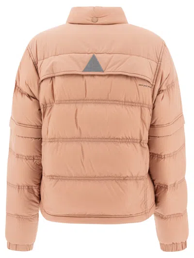 Moncler Quilted High Collar Zippered Pockets Jacket