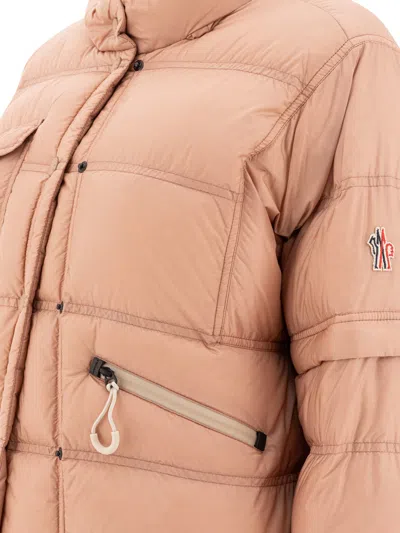Moncler Quilted High Collar Zippered Pockets Jacket