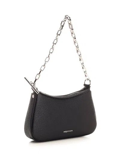 Alexander Mcqueen Alexander Mc Queen Black Top Zip Bag With Dust Bag