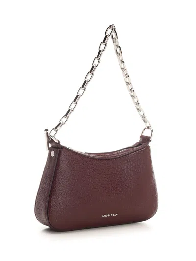 Alexander Mcqueen Mini T-bar Leather Shoulder Bag