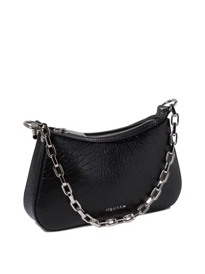 Alexander Mcqueen Alexander Mc Queen Black Top Zip Bag With Dust Bag