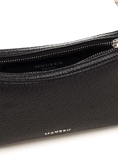 Alexander Mcqueen Alexander Mc Queen Black Top Zip Bag With Dust Bag